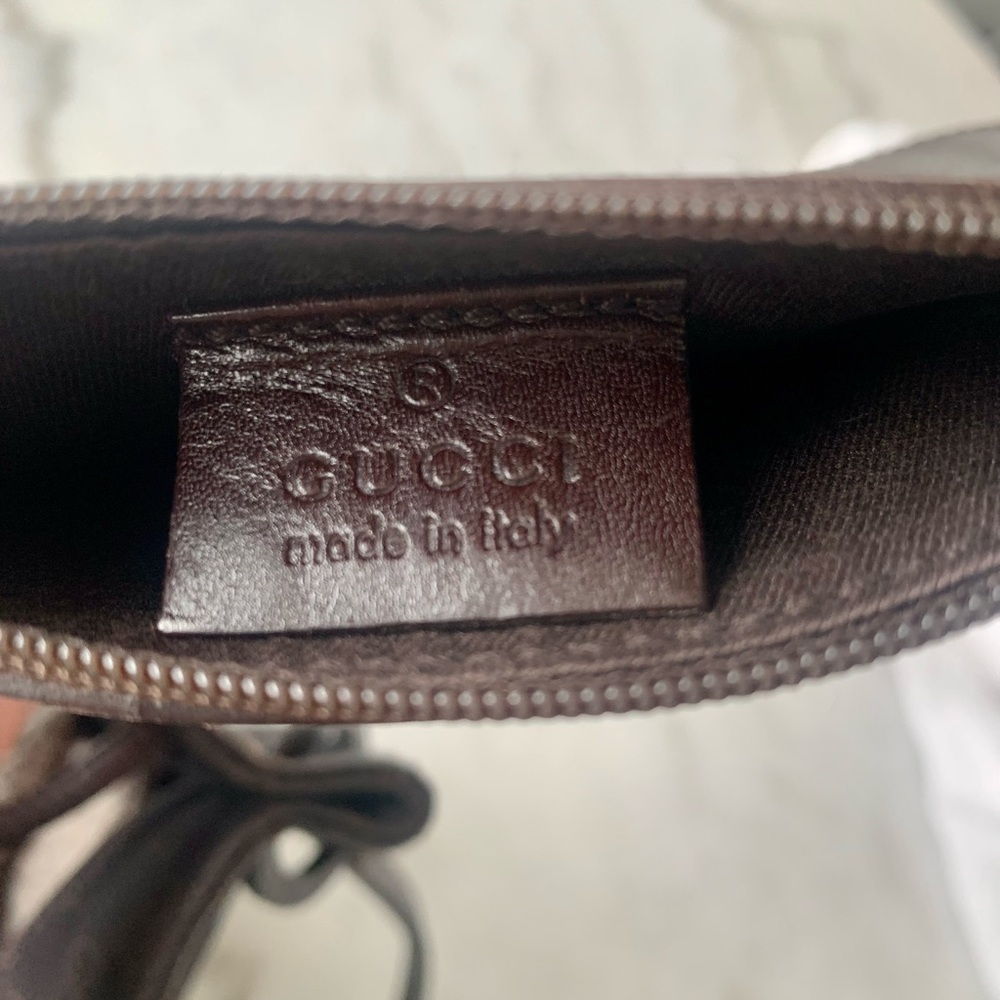 Brown Gucci GG Canvas Tote Bag - Picture 6 of 8